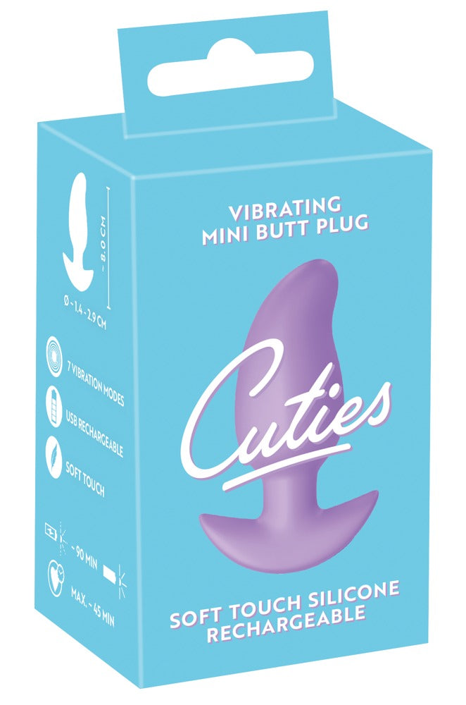 Cuties - vibrerandi buttplug(lila)