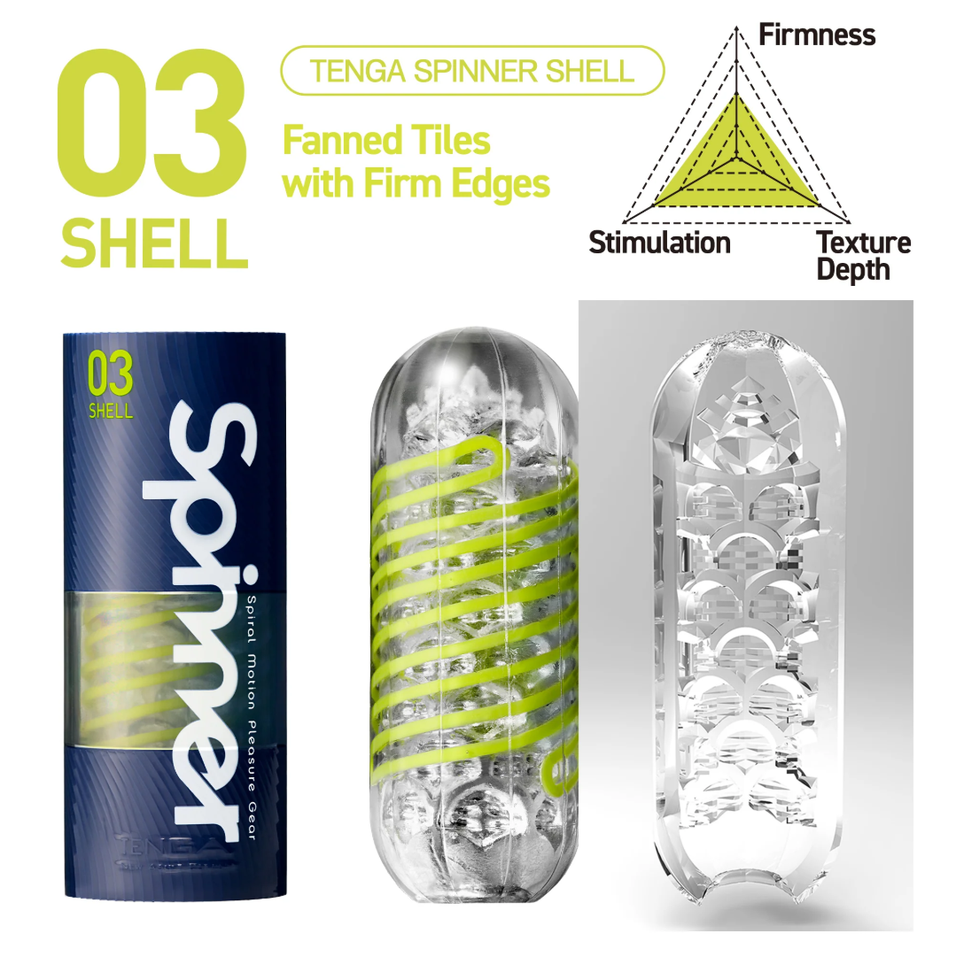 Tenga Spinner 03 SHELL - fleygari