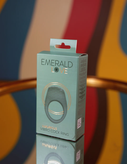 Emerald Love - vibrerandi penisringur
