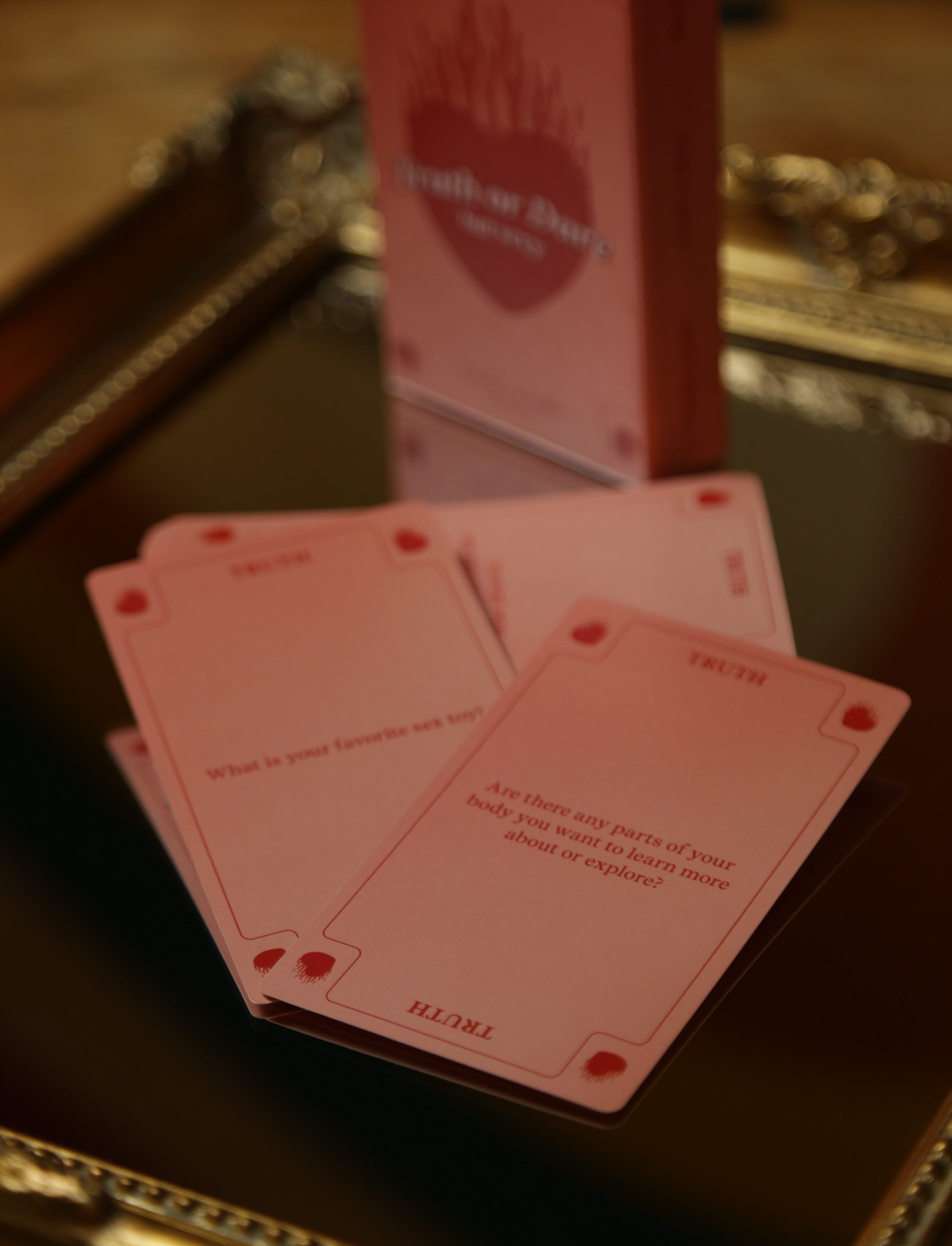 Peechy Cards - truth or dare but sexy