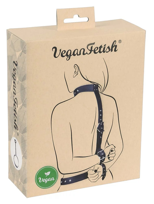 Vegan fetish neck restraints